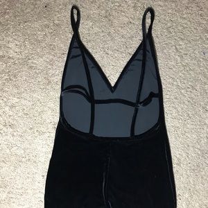 Black velvet AA dress